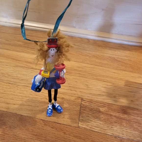 Hallmark fitness girl ornament - Picture 2 of 4